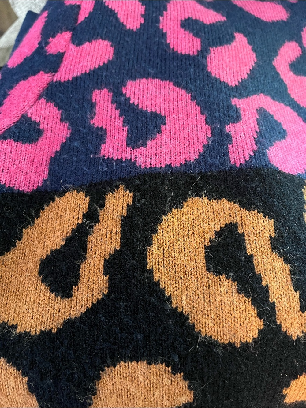 Farm Rio Leopard Sweater Dress - Picture 8 of 8